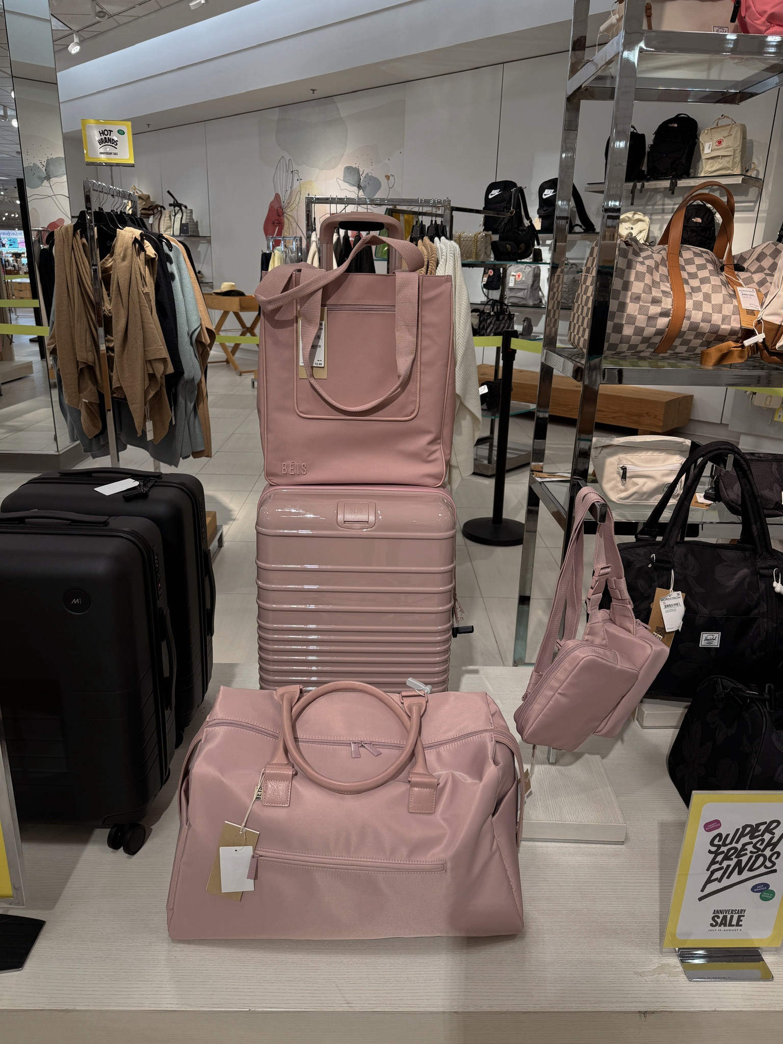 NSALE LUGGAGE PICK 💛 Atlas Pink

Beis sale, pink bag, pink luggage, Nordstrom sale, travel bag 

#LTKTravel #LTKxNSale #LTKSaleAlert