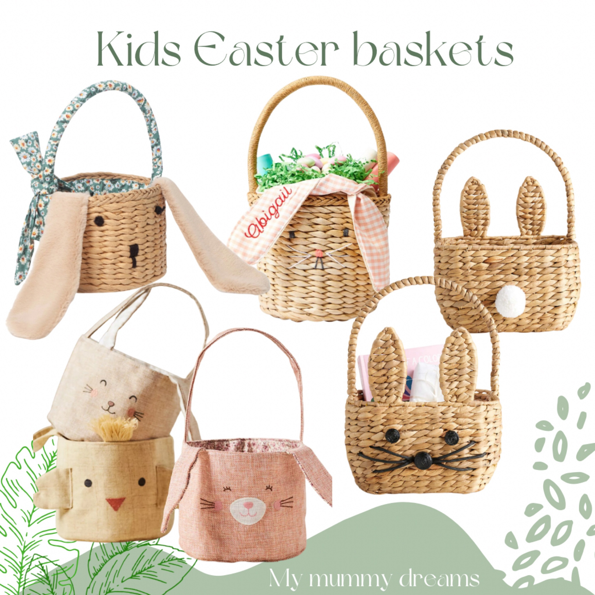 Easter baskets. Natural Easter basket. Kids Easter baskets  

#LTKfamily #LTKSeasonal #LTKkids