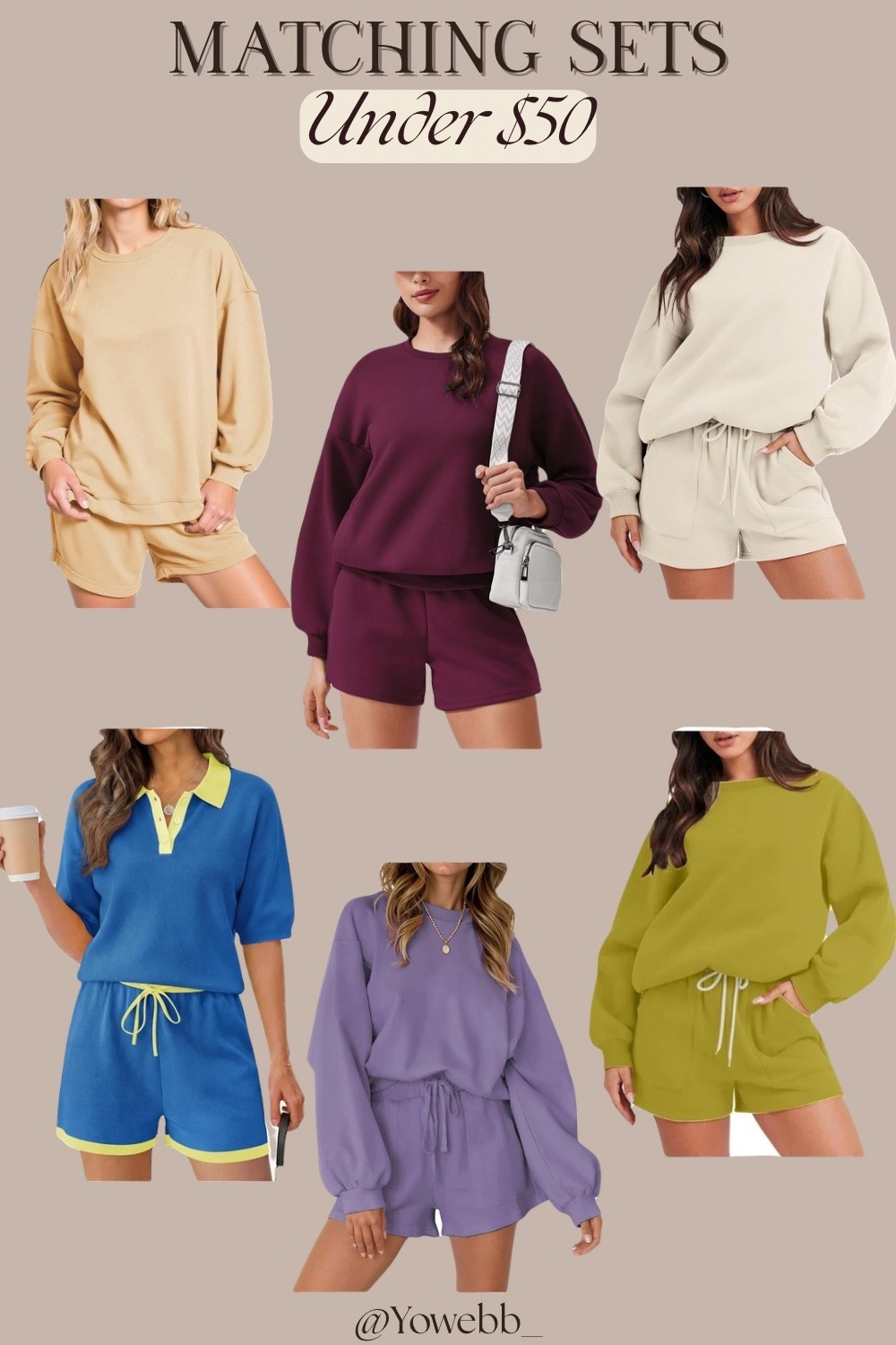 Matching sets under $50 at Walmart?! Say less! 

I’m loving these easy spring colors and cozy vibes ✨
All linked in my LTK.
#SpringSet #MatchingSet #LoungeWear

#LTKSeasonal #LTKSpringSale #LTKOver40