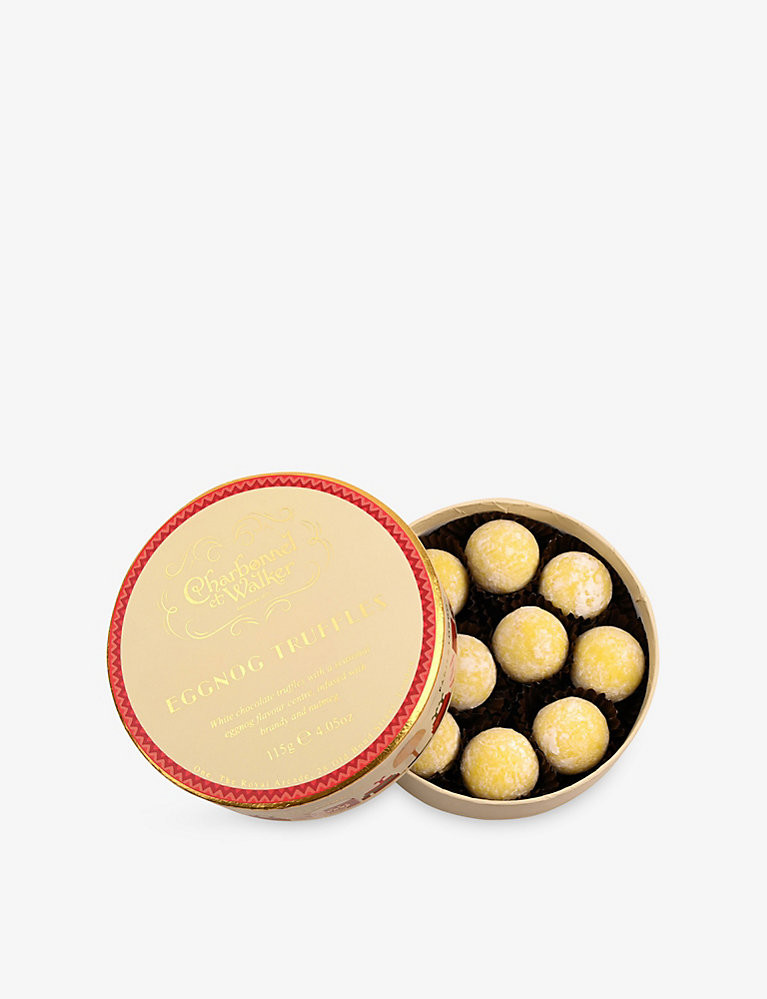 CHARBONNEL ET WALKER Eggnog white chocolate truffles 115g | Selfridges