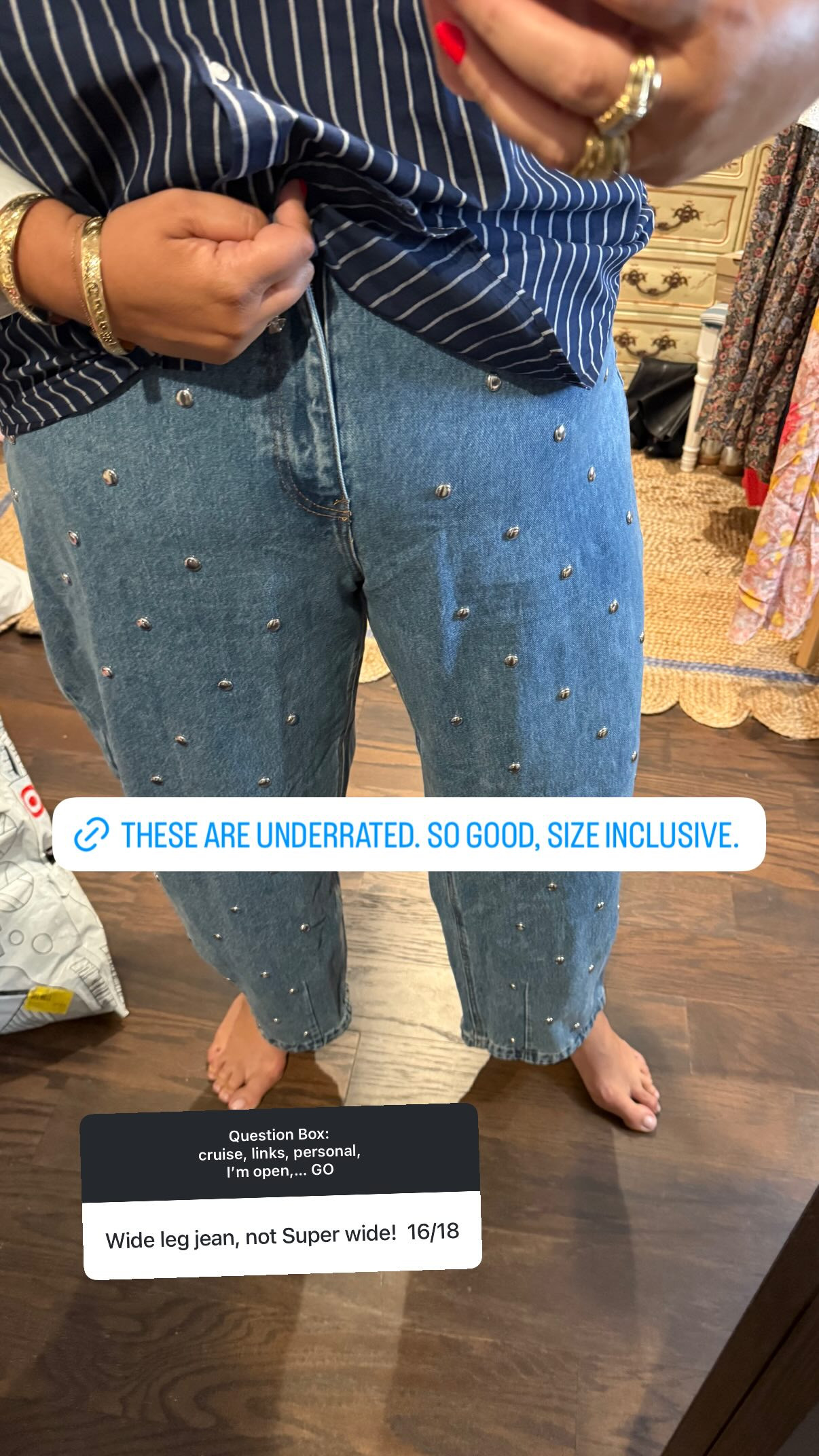 These wide leg jean are so underratedd

#LTKFindsUnder50 #LTKFindsUnder100 #LTKSeasonal