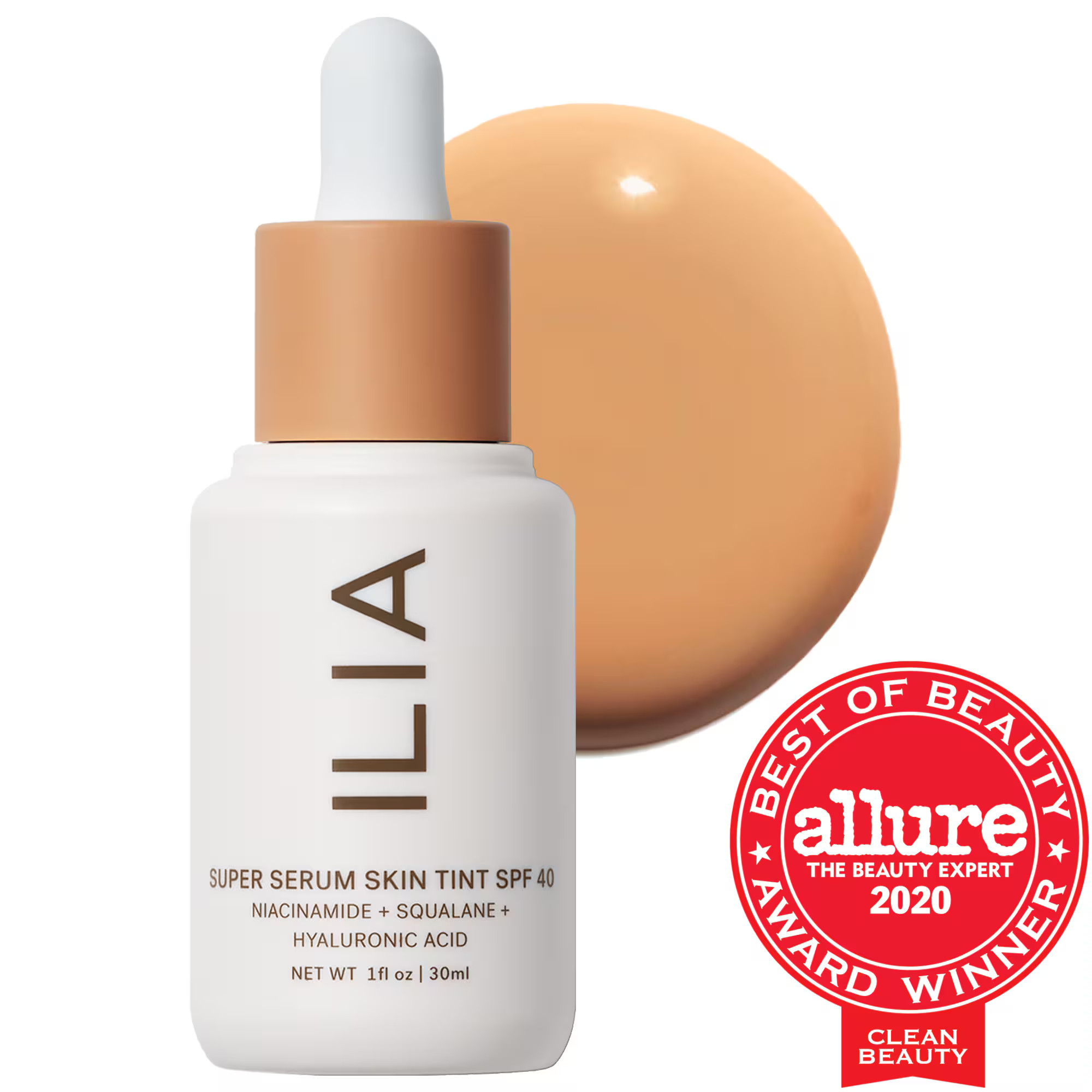 ILIA Super Serum Skin Tint SPF 40 Foundation Porto Ferro ST10 1 fl oz/ 30 ml | Sephora (US)