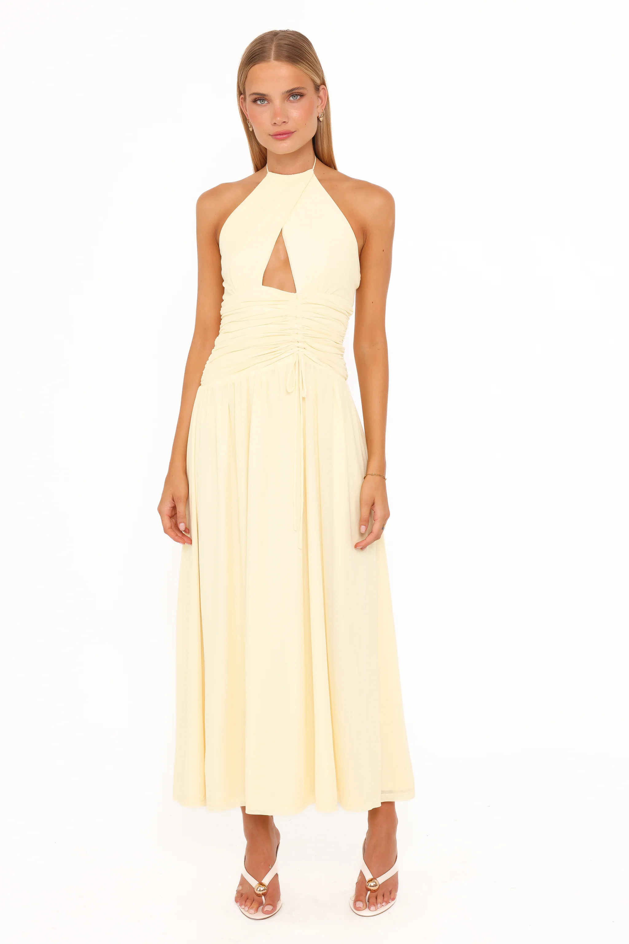 Kylee Maxi Dress - Butter Yellow | Petal & Pup (US)
