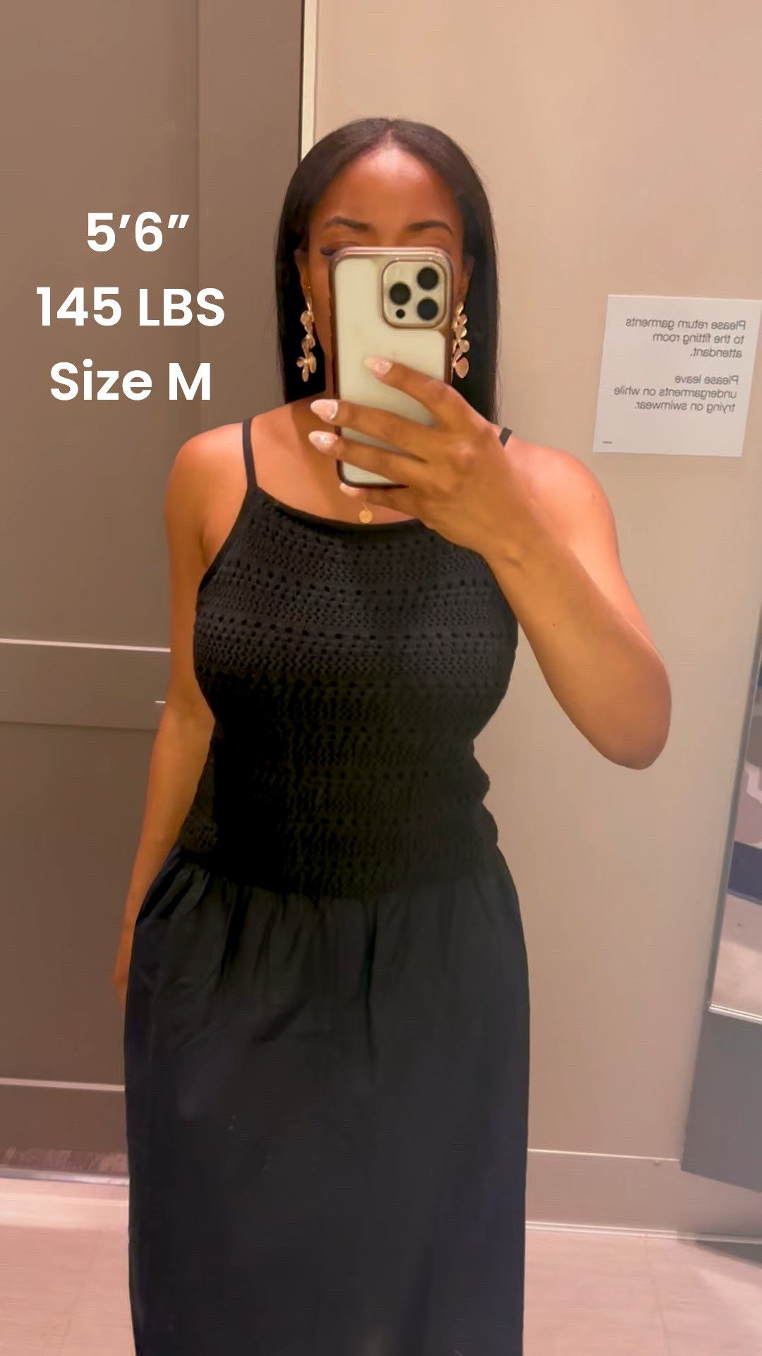 The top half of this dress is crochet. The back is see-through. Very comfortable somewhere.

#LTKSeasonal #LTKTravel #LTKFindsUnder50