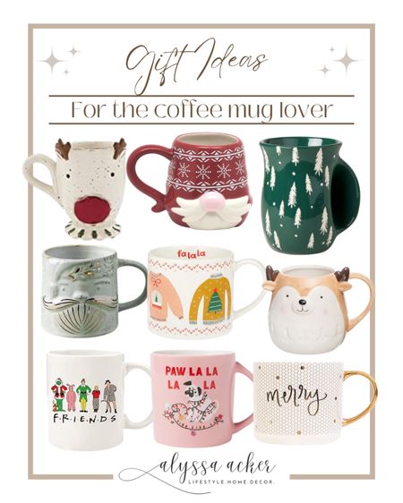 Holiday mugs that make the perfect gifts!!!!

#holidaygifts #christmasgifts #giftideas #holidaymugs #christmasmugs #giftguide #christmas #coffee #coffeegifts

#LTKSeasonal #LTKhome #LTKHoliday