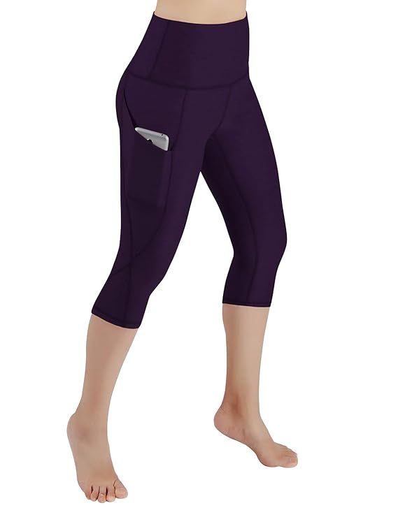 ODODOS Out Pocket High Waist Yoga Pants,Tummy Control,Pocket Workout Yoga Pant | Amazon (US)