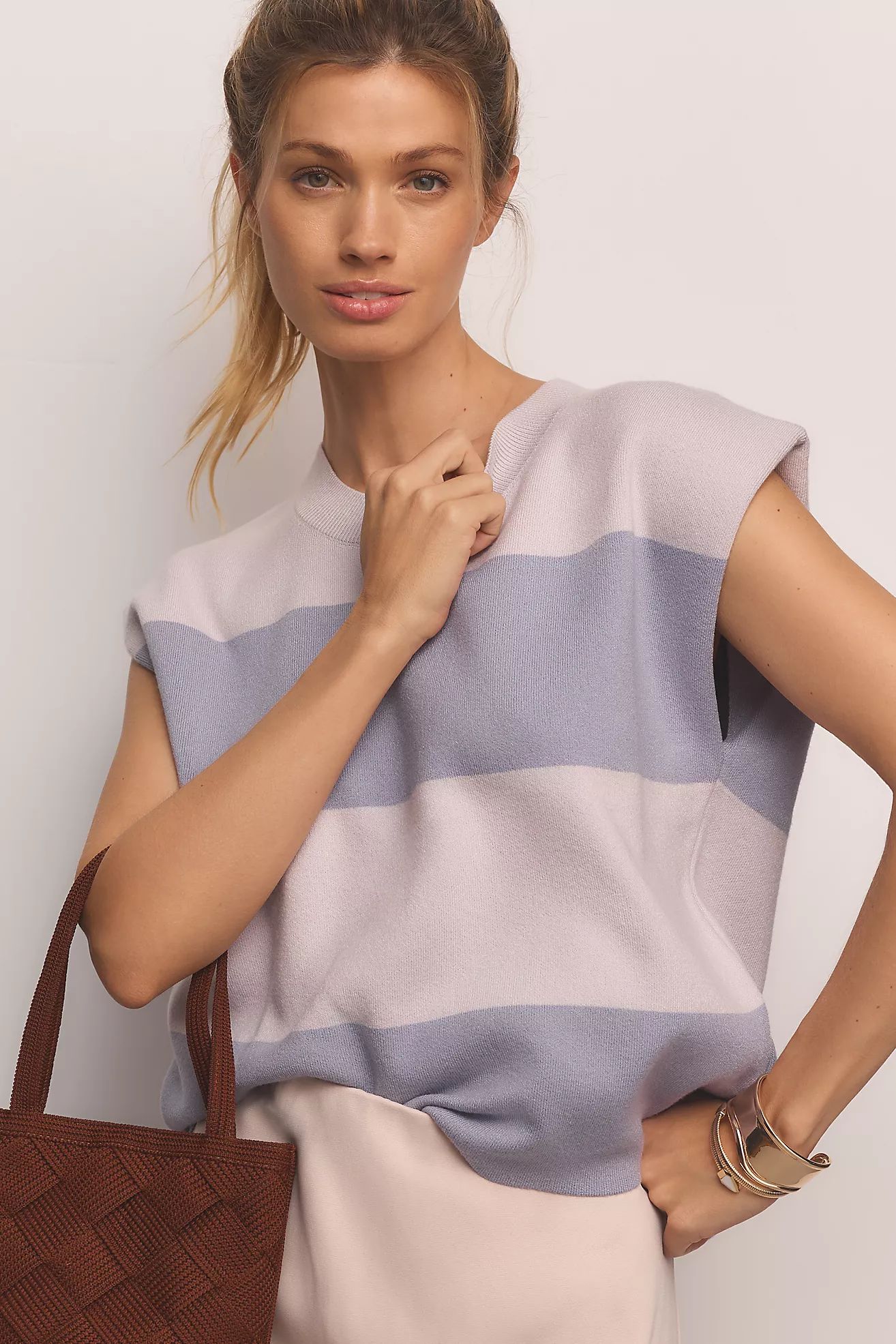 The Noah Muscle Sweater Tank by Maeve | Anthropologie (US)