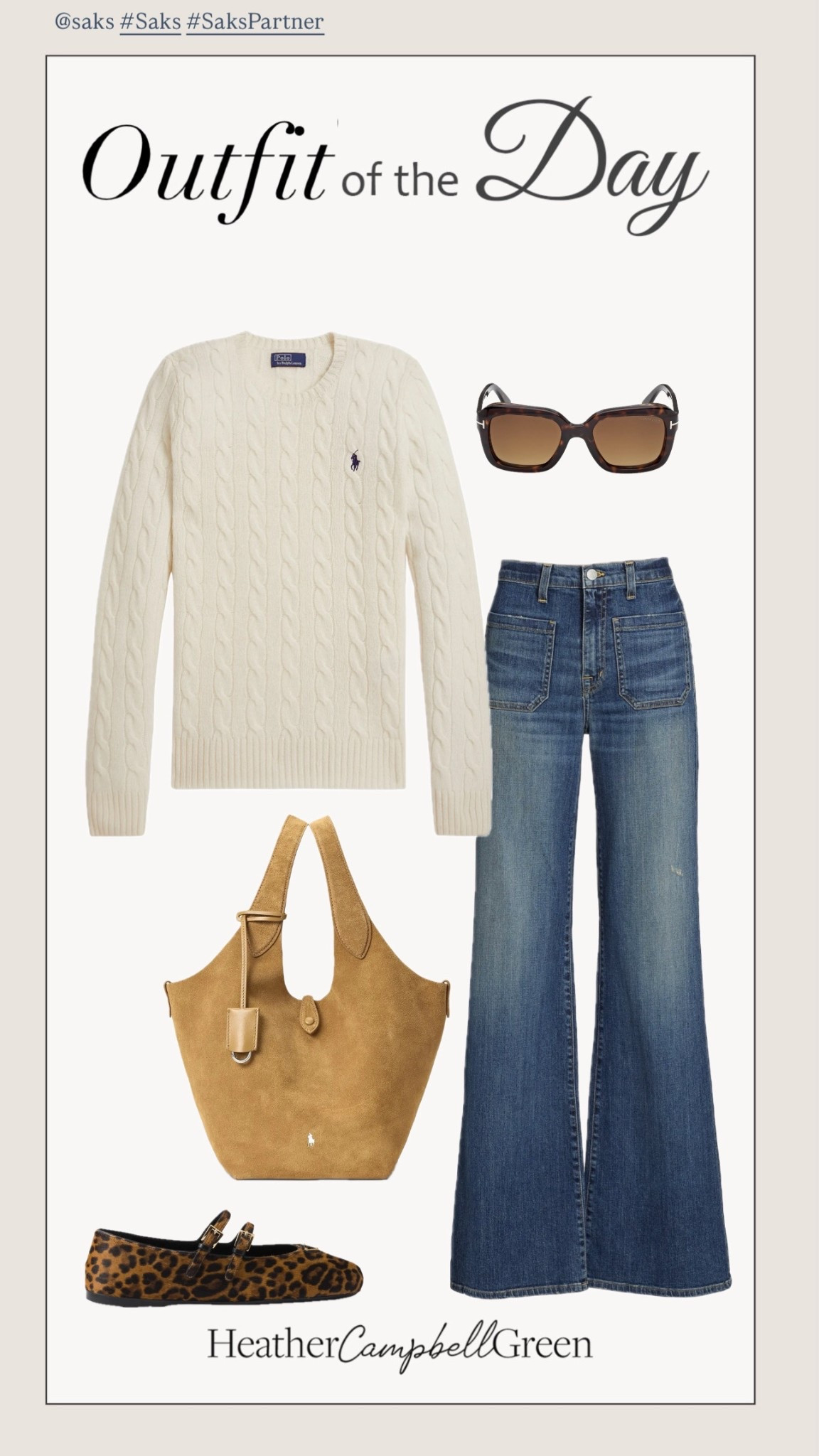 December's @saks edit are the wardrobe staples worth investing in 🤍 Timeless, versatile, and endlessly wearable pieces that elevate everything you already own. Think elevated neutrals, classic denim, a perfect everyday knit, a forever bag, and chic flats that go with absolutely everything. These are the items you reach for again and again because they just work. If you’re building a quiet luxury wardrobe or refining your capsule closet, this is where it starts. #saks #sakspartner