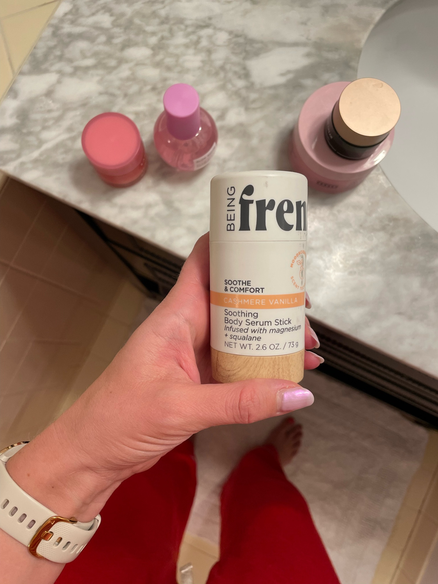 This lotion / serum stick has saved my skin this winter. So easy to apply, no sticky hands, hydrating and smells delicious 

Target skincare find