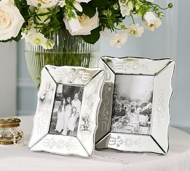 LoveShackFancy Cut Glass Frames | Pottery Barn (US)