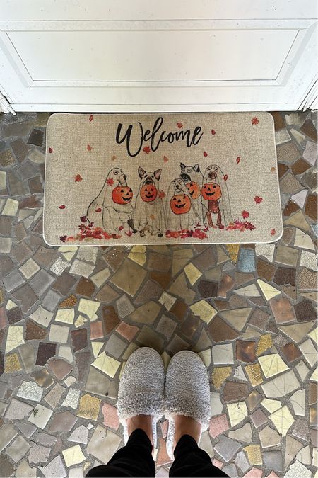 Fall.Halloween.dog. Doormat 


#LTKSeasonal #LTKhome #LTKHalloween