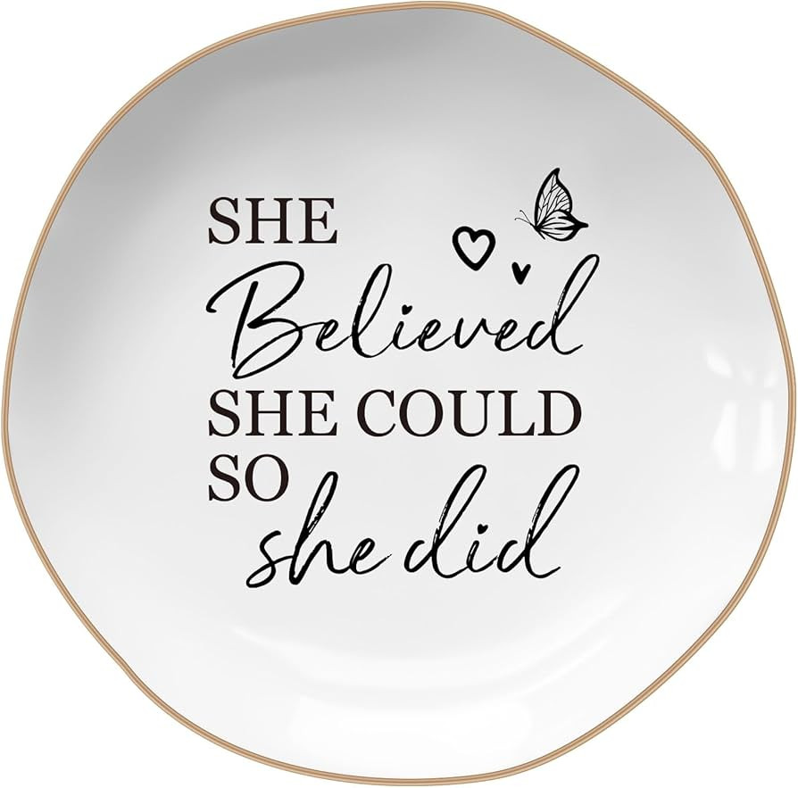 Congratulations Gifts for Women \u2013 Ceramic Jewelry Tray, Congratulations Gift, Graduation Gif... | Amazon (US)