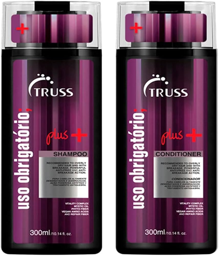 Truss Kit Shampoo e Condicionador Uso Obrigatório Plus 300ml | Amazon (BR)