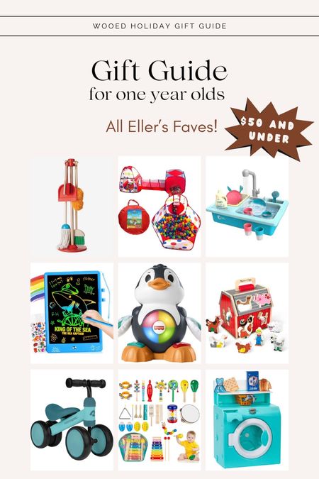 Holiday gift guide for one year olds all under $50!!! Listed all of Eller’s favorite toys and more!

#LTKHolidaySale #LTKkids #LTKGiftGuide