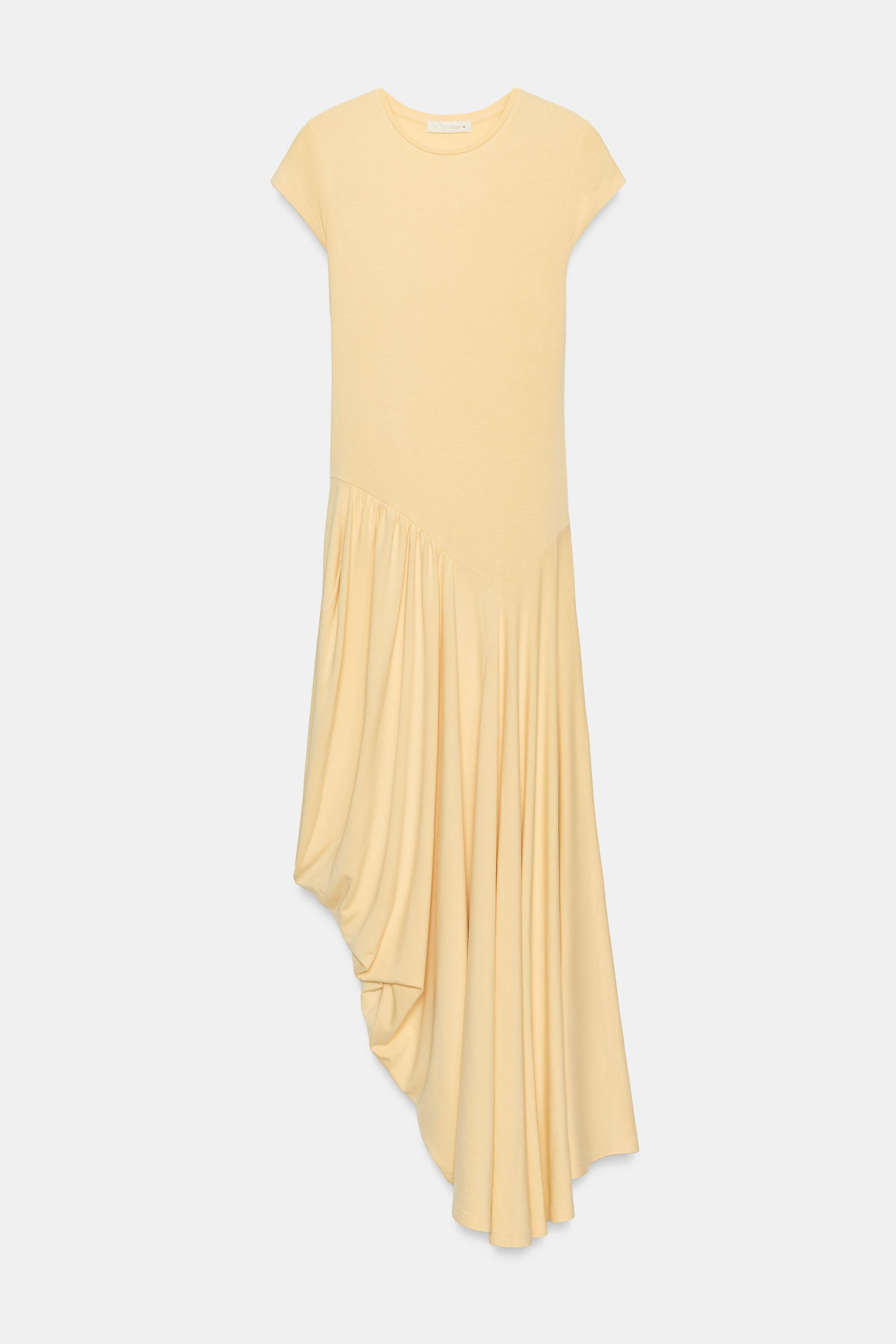 ASYMMETRIC LONG DRESS | Zara US