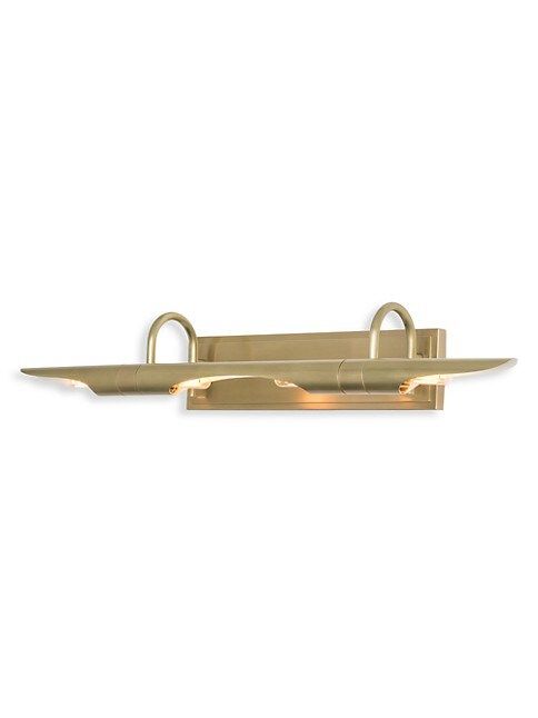 Large Redford Brass-Plated Picture Light Sconce | Saks Fifth Avenue