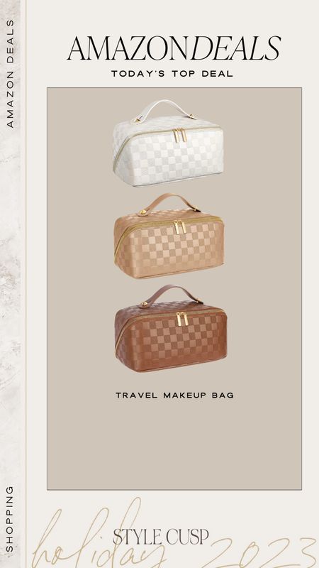 Amazon Deal - the travel makeup bag that I own!

Amazon sale, beauty sale, travel sale, bag sale, stocking stuffer, Christmas gift 

#LTKbeauty #LTKsalealert #LTKtravel