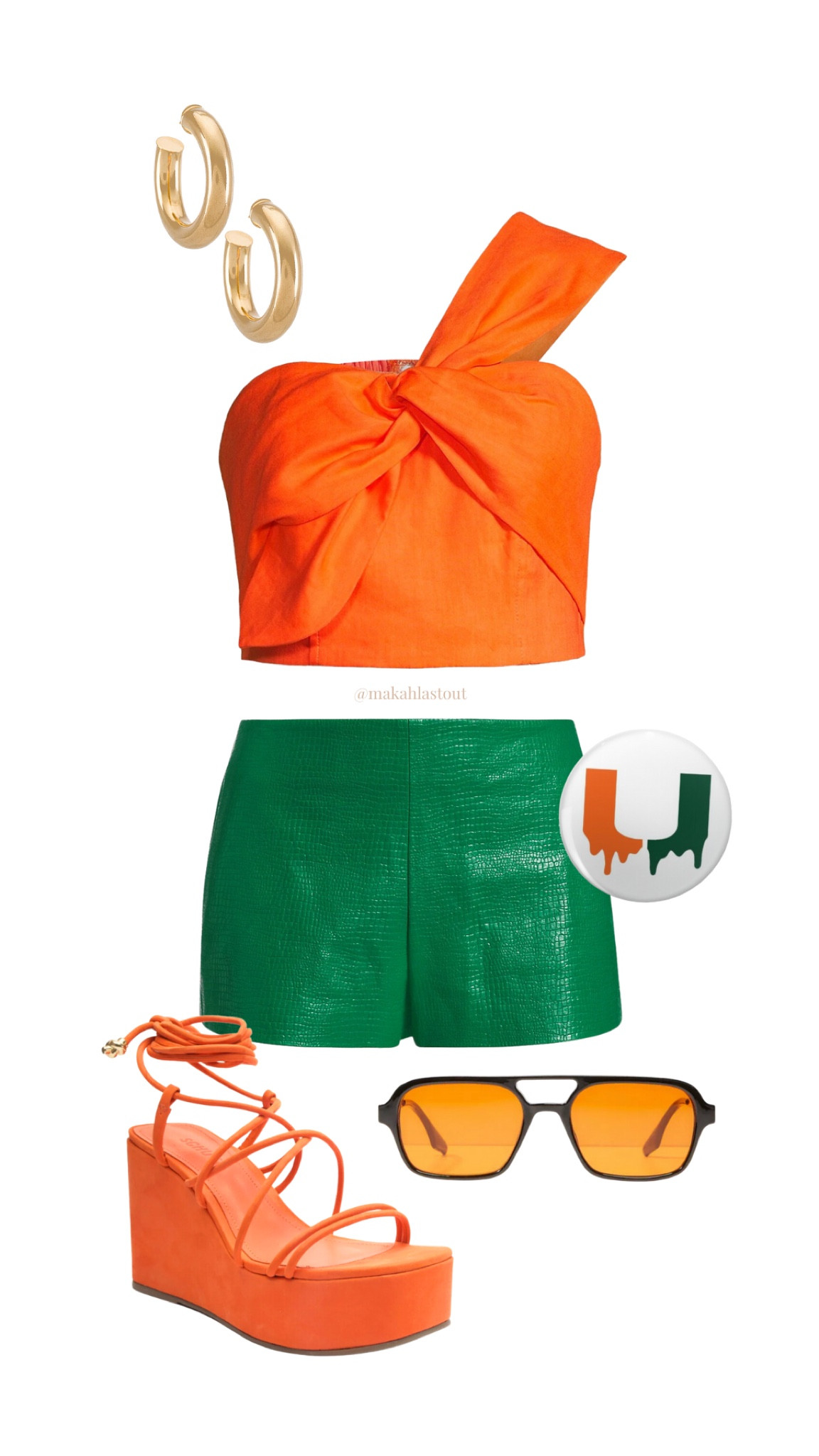 U Miami Game Day Outfit🧡

#LTKBacktoSchool #LTKSeasonal #LTKFind