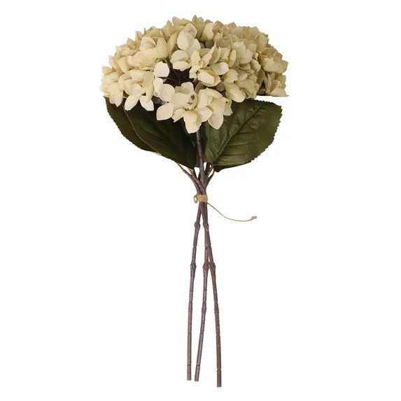 My Texas House 19.96" Cream Hydrangea Bundle | Walmart (US)