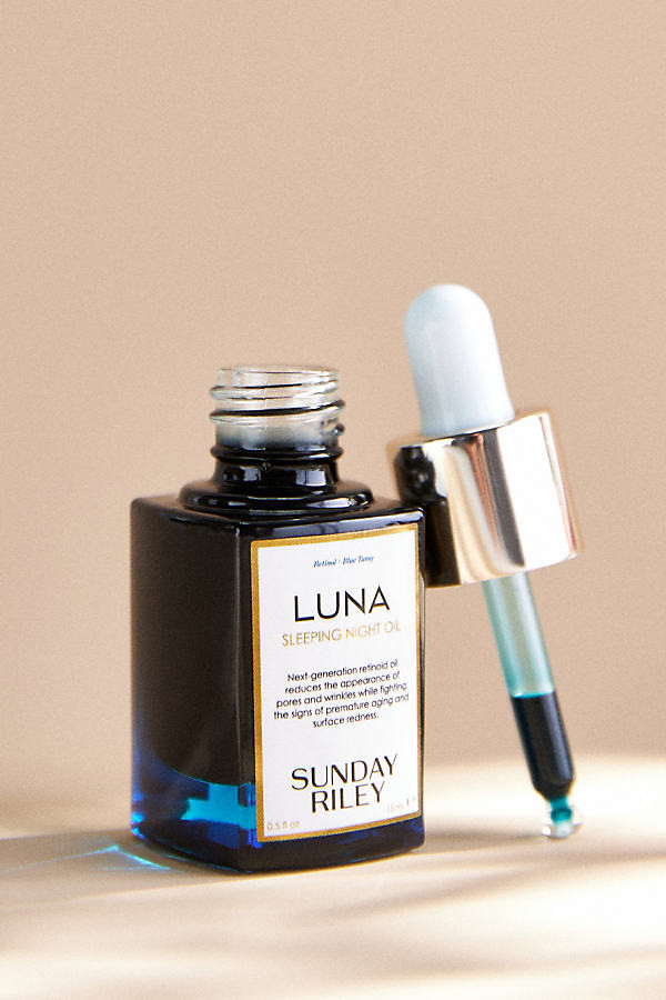 Sunday Riley Luna Sleeping Night Oil, 0.5 oz. By Sunday Riley in Blue | Anthropologie (US)