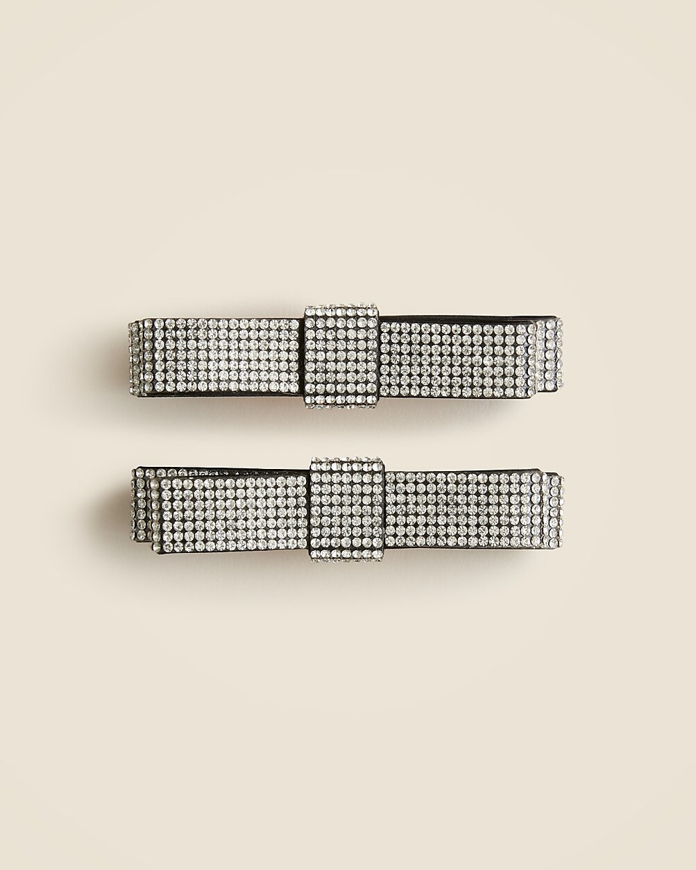 Sparkle bow hair clips set-of-two | J. Crew US