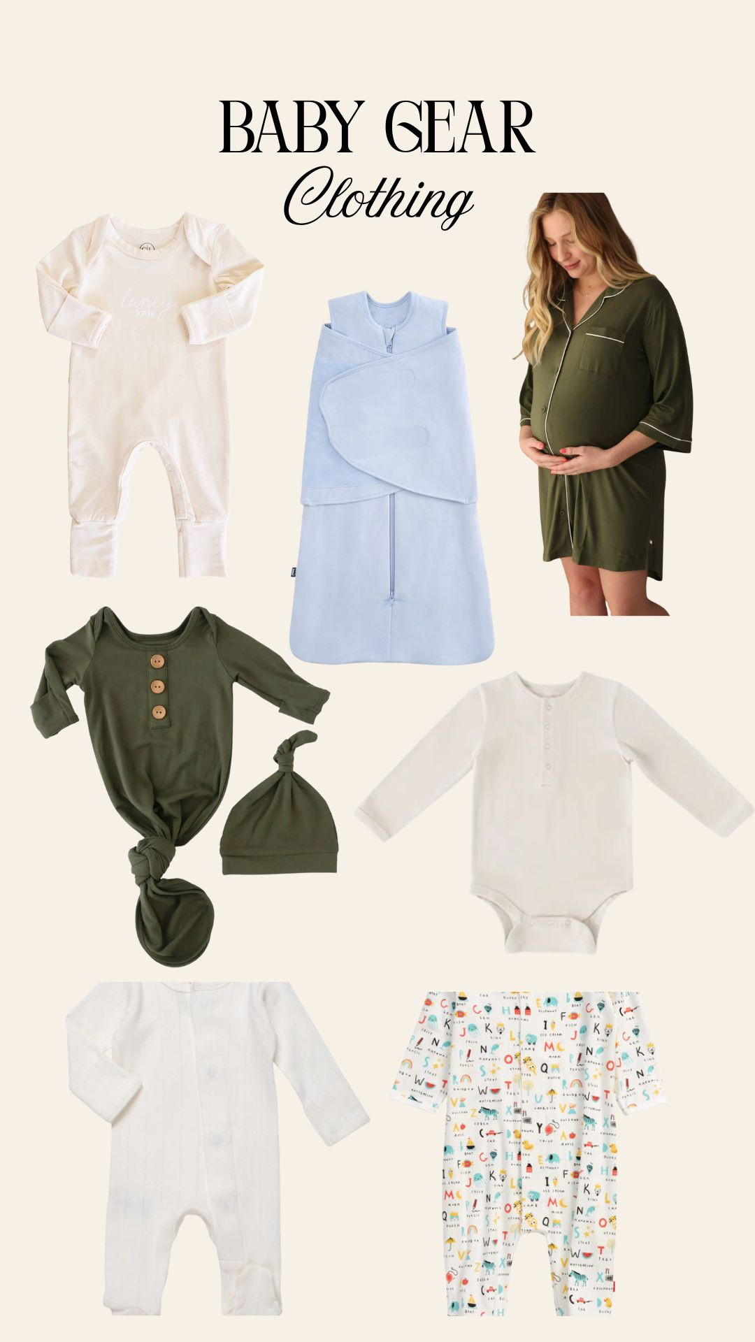 Baby Gear: Clothing 

 #LTKBaby #LTKBump