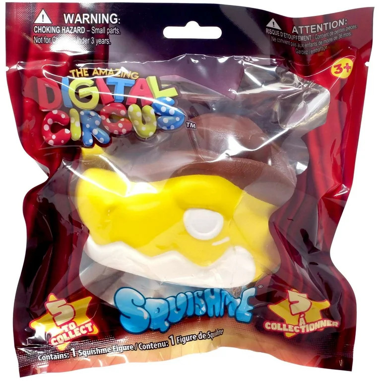 The Amazing Digital Circus Squishme Squishies Mystery Pack (1 RANDOM Figure) | Walmart (US)