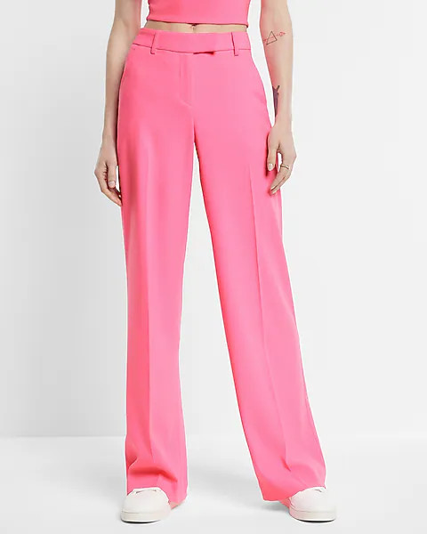 Editor Mid Rise Relaxed Trouser Pant | Express