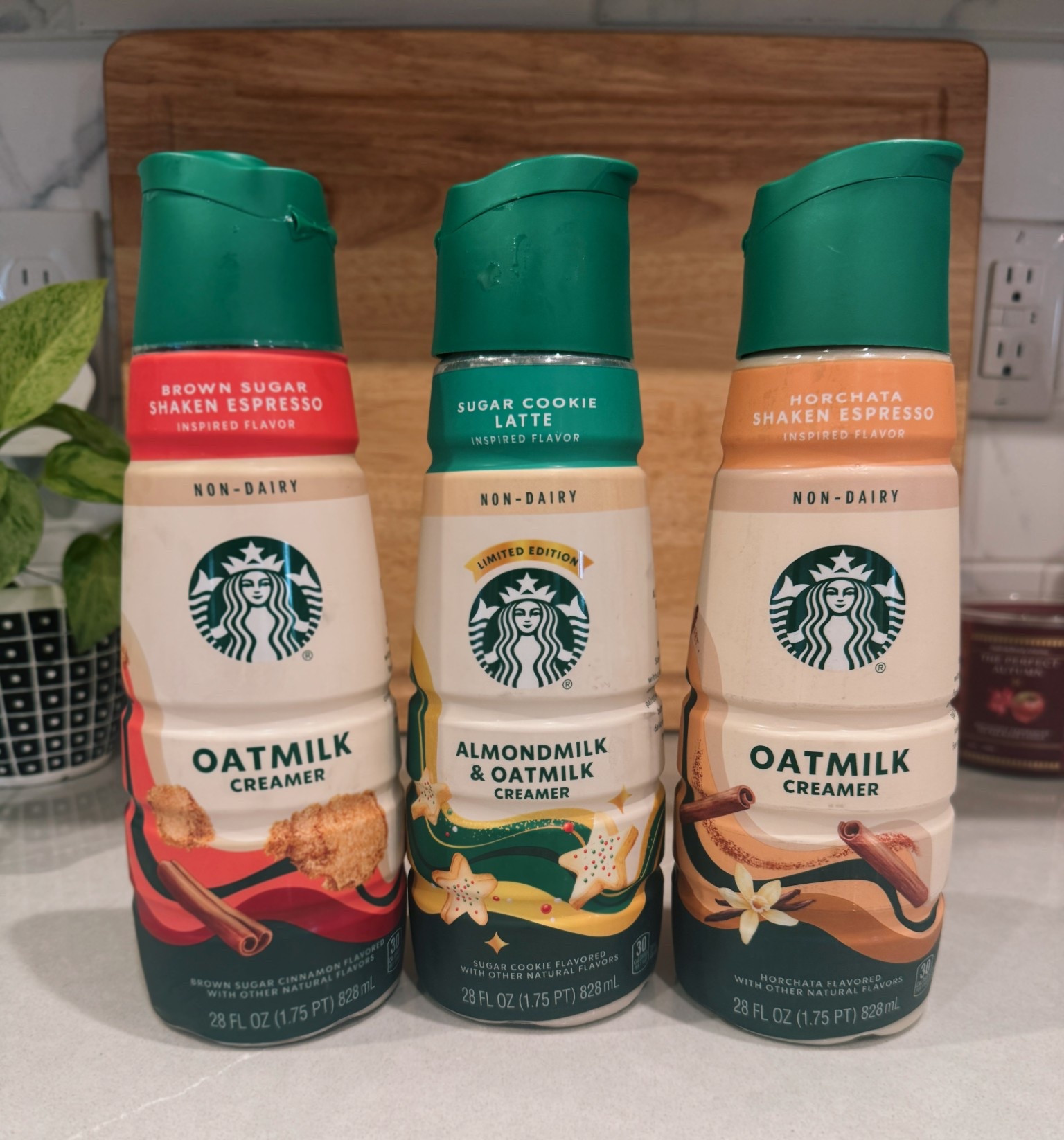 Seasonal Favorites!

#Starbucks
#coffeesthome
#coffee
#dairyfree

#LTKHoliday #LTKSeasonal #LTKHome