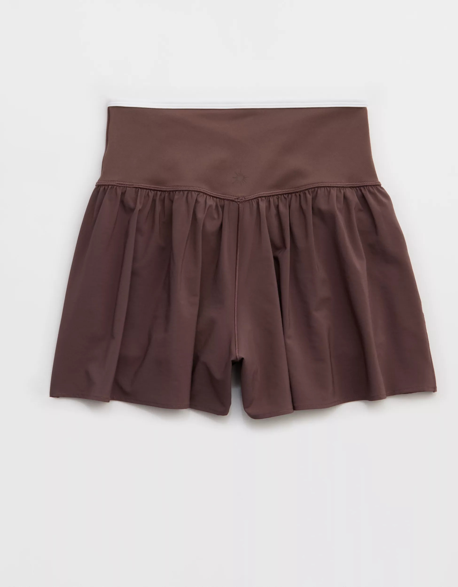 OFFLINE By Aerie Real Me Tipping Crossover Flowy Short | Aerie