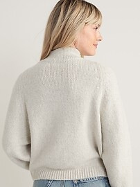 Cozy Mock-Neck Sweater for Women | Old Navy (US)