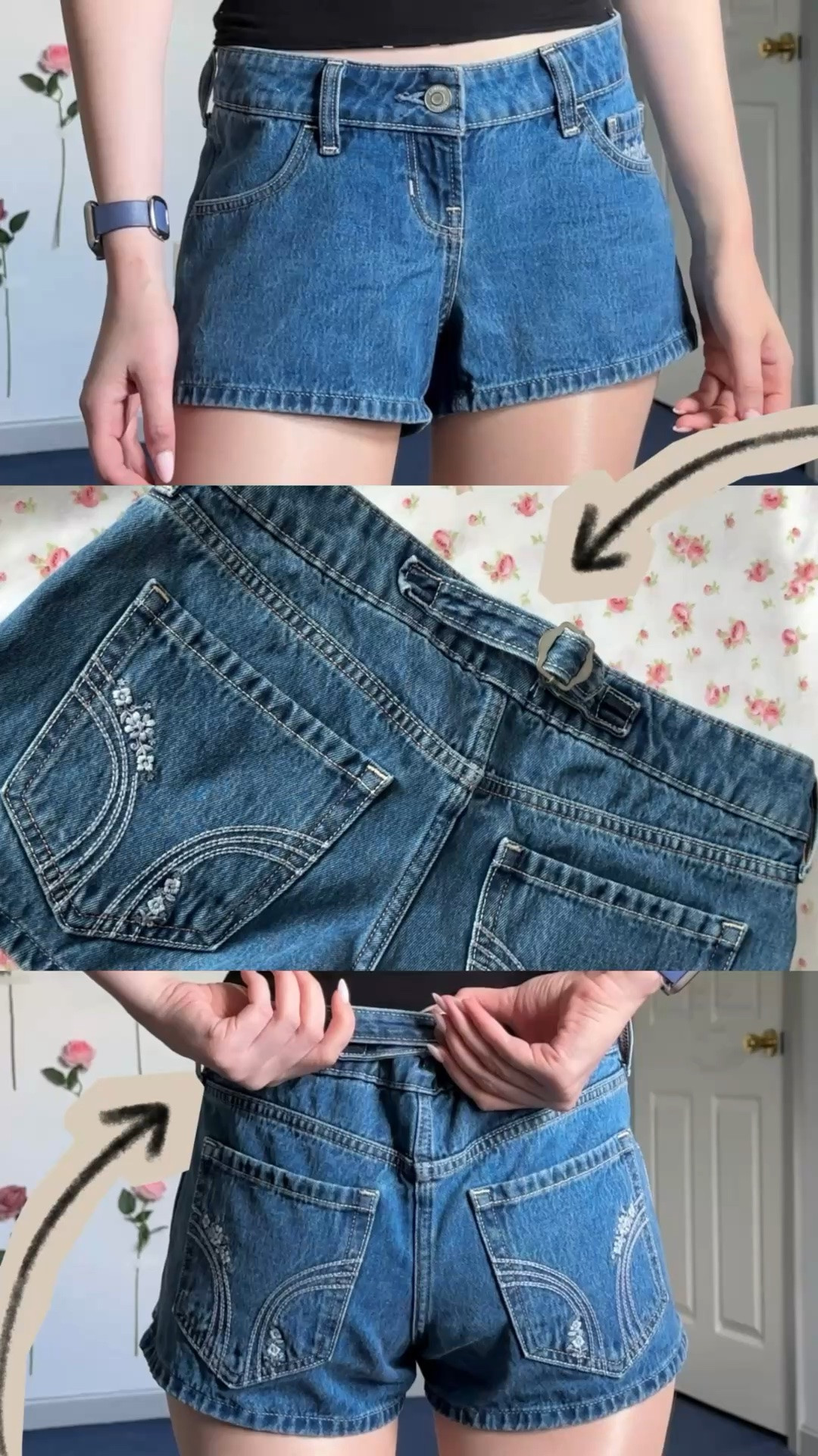 perfect if you hate wearing belts 👖 adjustable waist denim hack @hollister

#LTKootd #LTKSeasonal #LTKgrwm