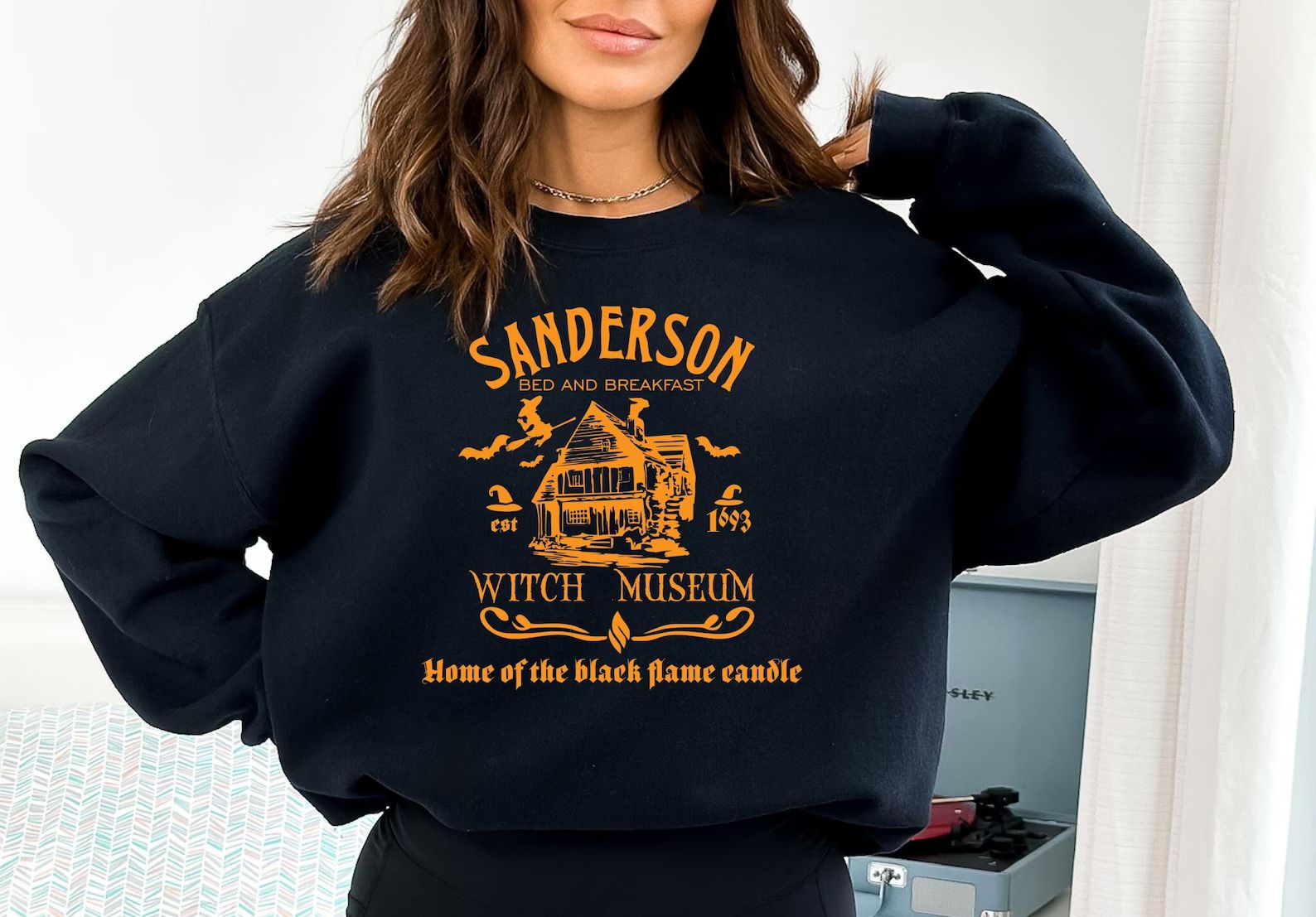 Sanderson Witch Museum Sweatshirt, Sanderson Sisters Hoodie, Sanderson Witch Museum, Halloween Wi... | Etsy (US)