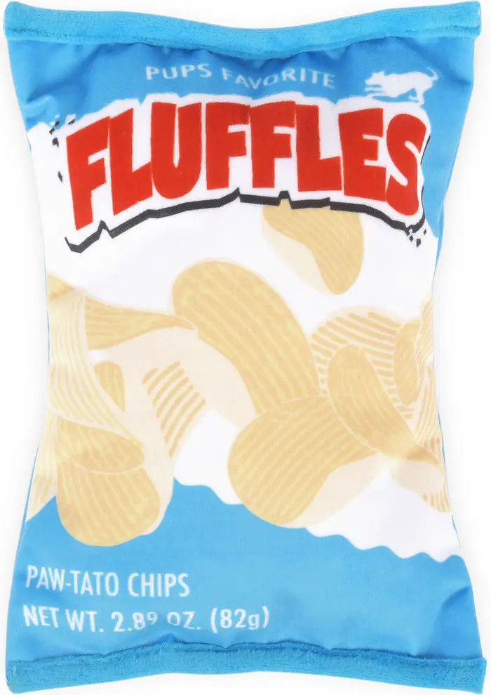 P.L.A.Y Fluffles Chips Plush Squeaker Dog Toy | Nordstrom | Nordstrom