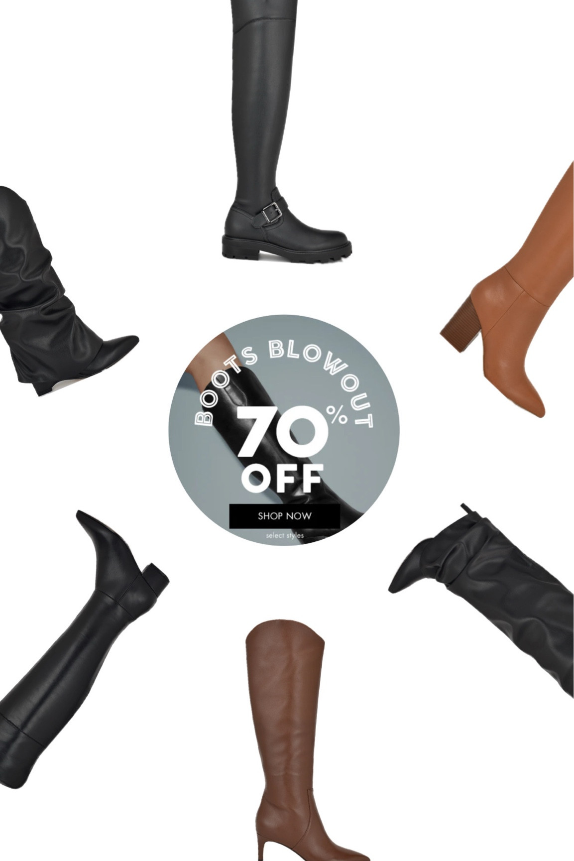 Nine West’s boots blow out sale is insane!! 

#LTKStyleTip
