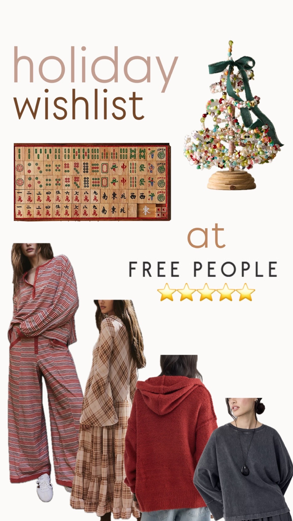 Holiday wishlist at Free People! | Everything we are keeping an eye on #ltkhome #ltkholiday #momlife