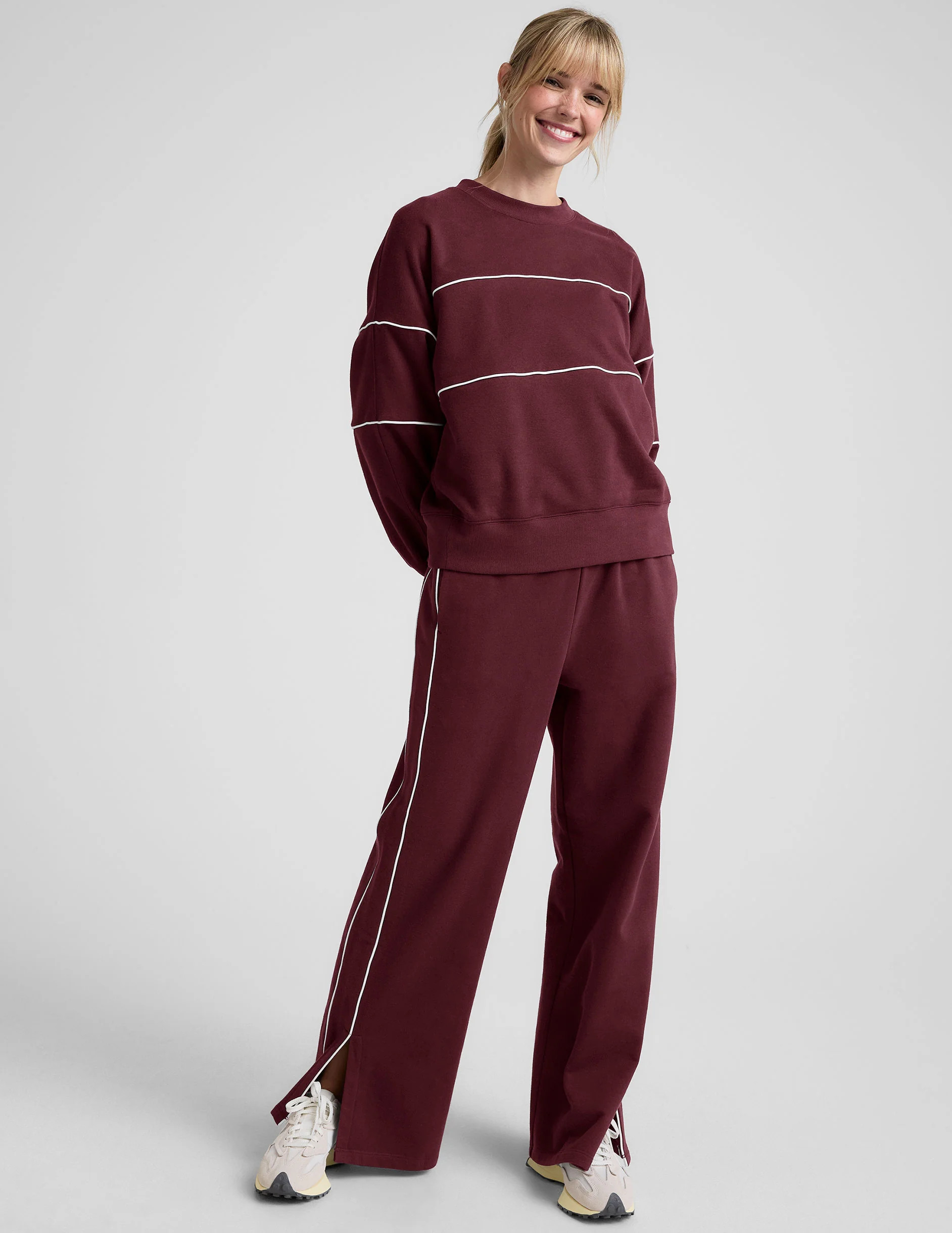 LuxeFleece Piper Oversized Sweatshirt | Beyond Yoga | Beyond Yoga