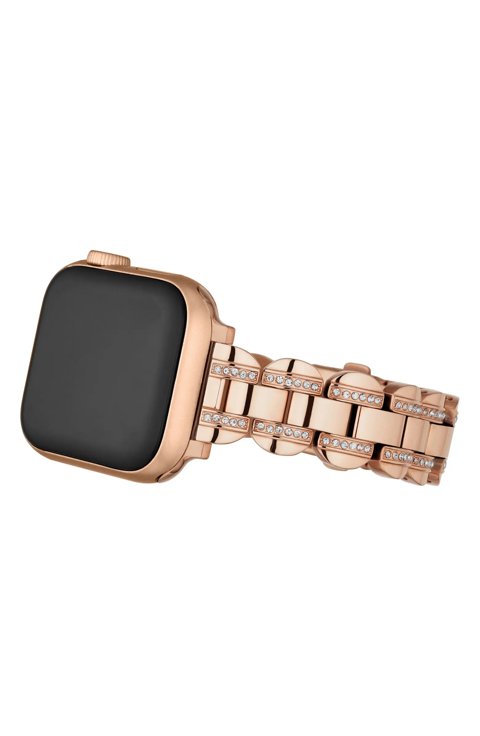 scallop 20mm Apple Watch® pavé bracelet watchband | Nordstrom