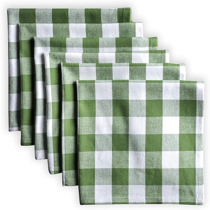 Maison d' Hermine Rosmalen - English Ivy 100% Cotton Set of 6 Cloth Napkins Soft and Comfortable ... | Amazon (US)