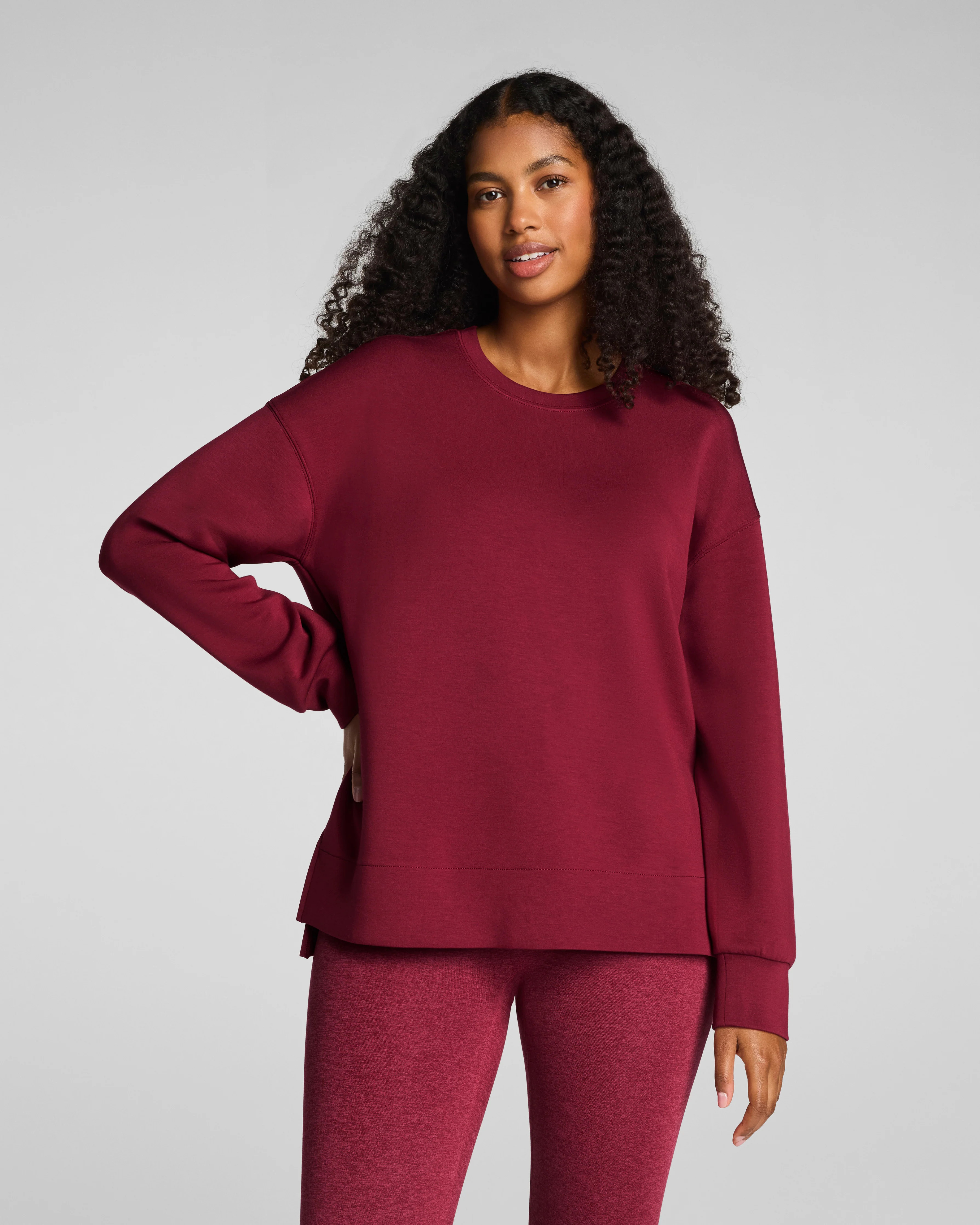 AirEssentials Crewneck Tunic with Booty Coverage | SPANX | Spanx