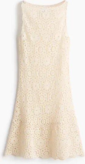 H&M Sleeveless Crochet-look Dress | Nordstrom | Nordstrom