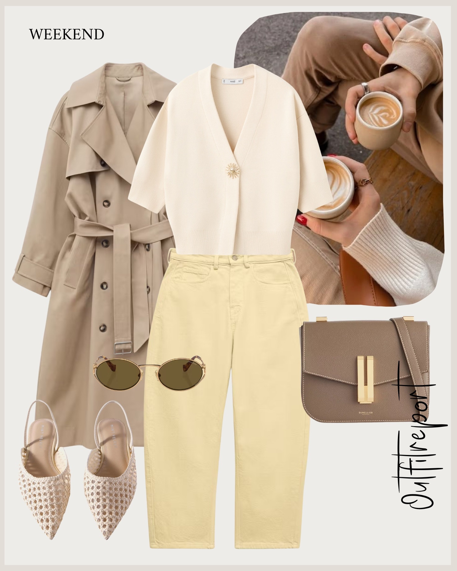 Butter yellow jeans spring summer outfit 

#LTKspring #LTKsummer #LTKeurope
