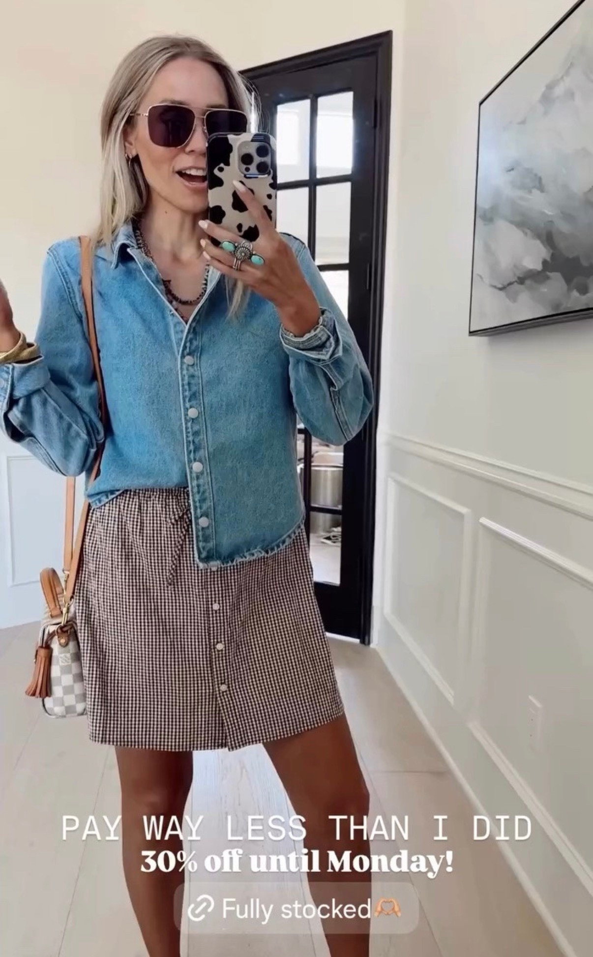 🤍 PAY WAY LESS THAN I DID for the perfect chambray shirt! It’s 30% off until Monday. Unfortunately the skirt is sold out 🙃

Wearing my tts // small 

5’5”// 120 lbs

#LTKootd #LTKdayinmylife #LTKgrwm