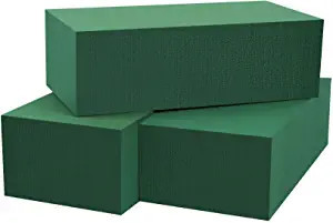 TOPHOUSE 8 Packs Floral Foam Blocks Wet Dry Green Florist Styrofoam Flower Foam Bricks Arrangemen... | Amazon (US)