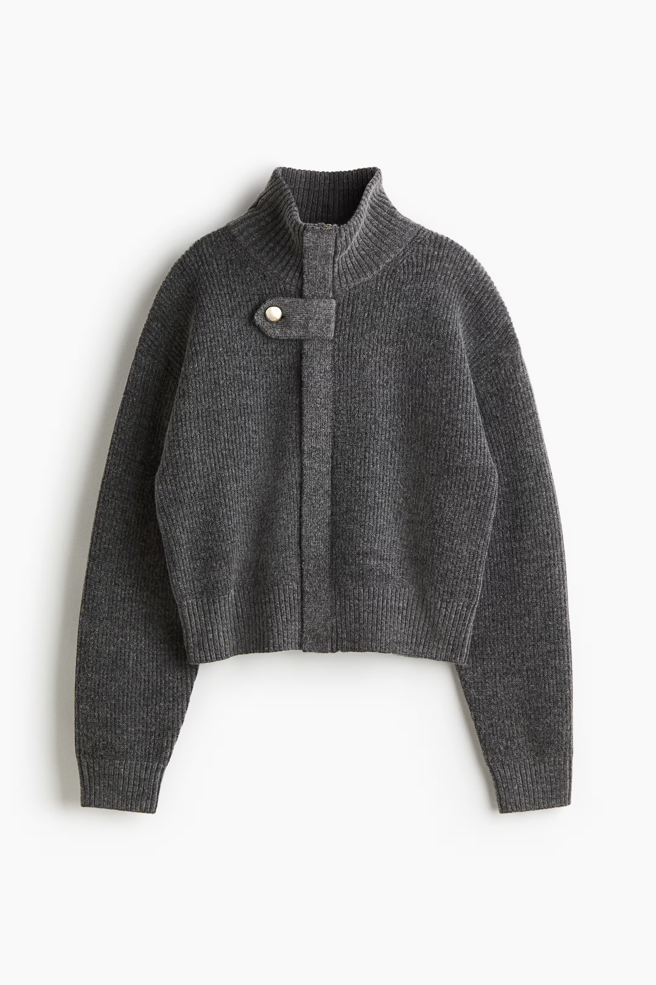 Zip-through cardigan | H&M (UK, MY, IN, SG, PH, TW, HK)