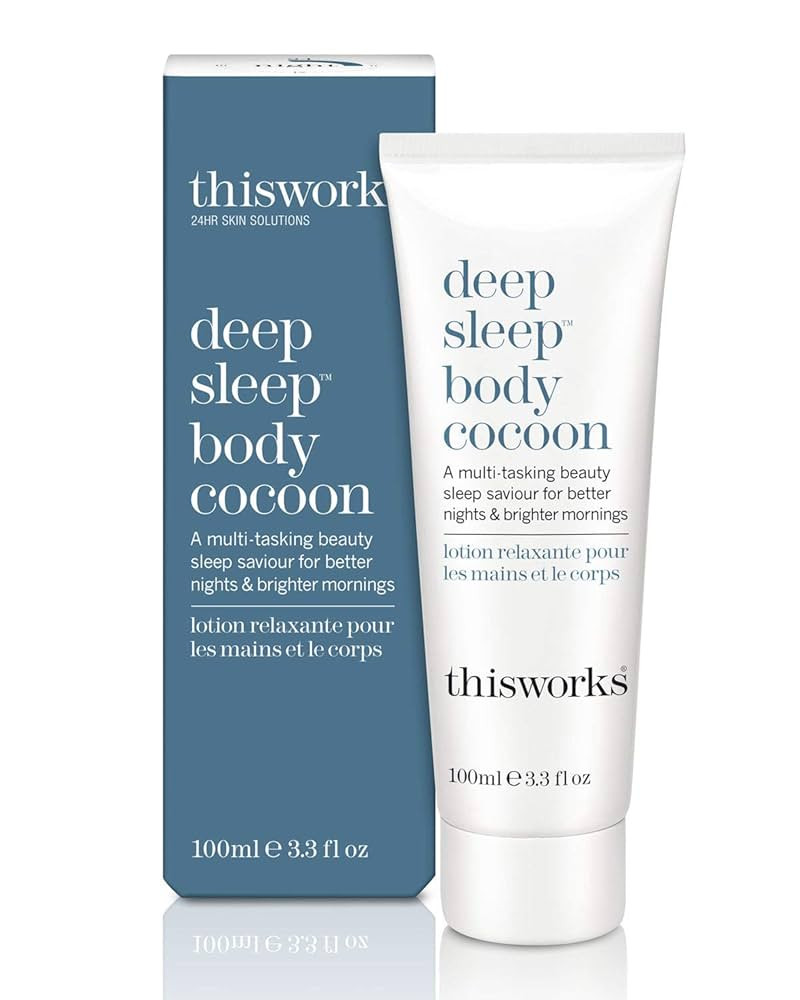 This Works Deep Sleep Body Cocoon | Multi-Tasking Night Cream with Lavender & Chamomile | Hydrate... | Amazon (US)