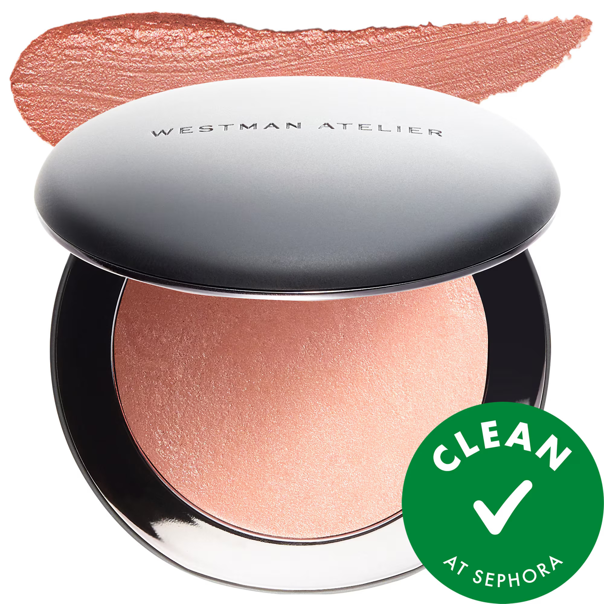 Westman Atelier Super Loaded Tinted Cream Highlighter Peau de Peche 0.14 oz/ 4g | Sephora (US)