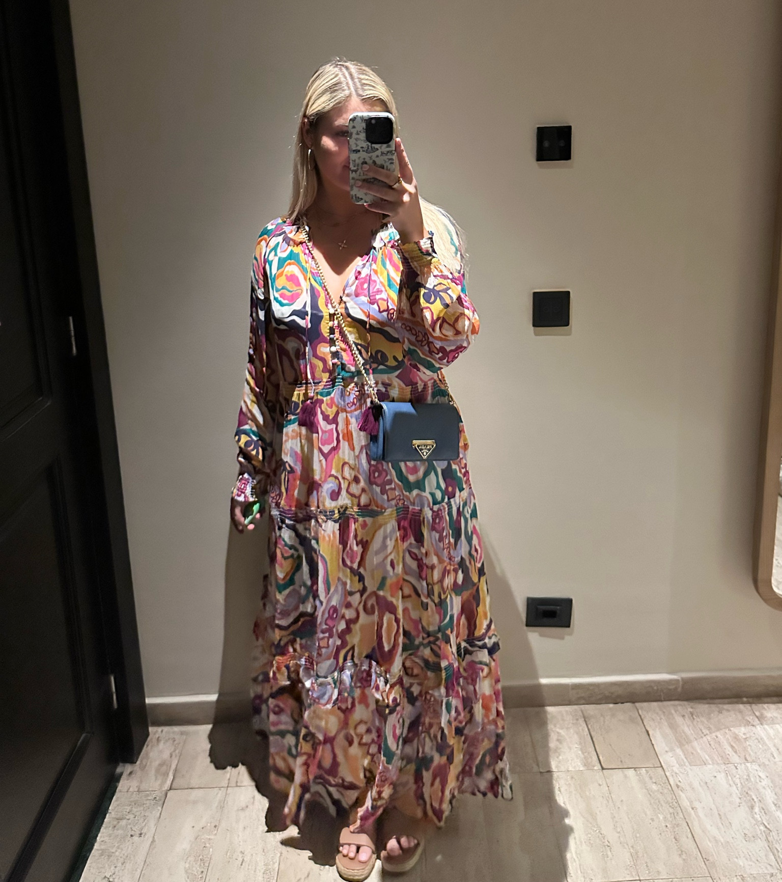 Mexico Dinner Outfit - Anthropologie light weight dress. Multiple different color/pattern options you can purchase online.

#LTKtravel #LTKsalealert #LTKmidsize