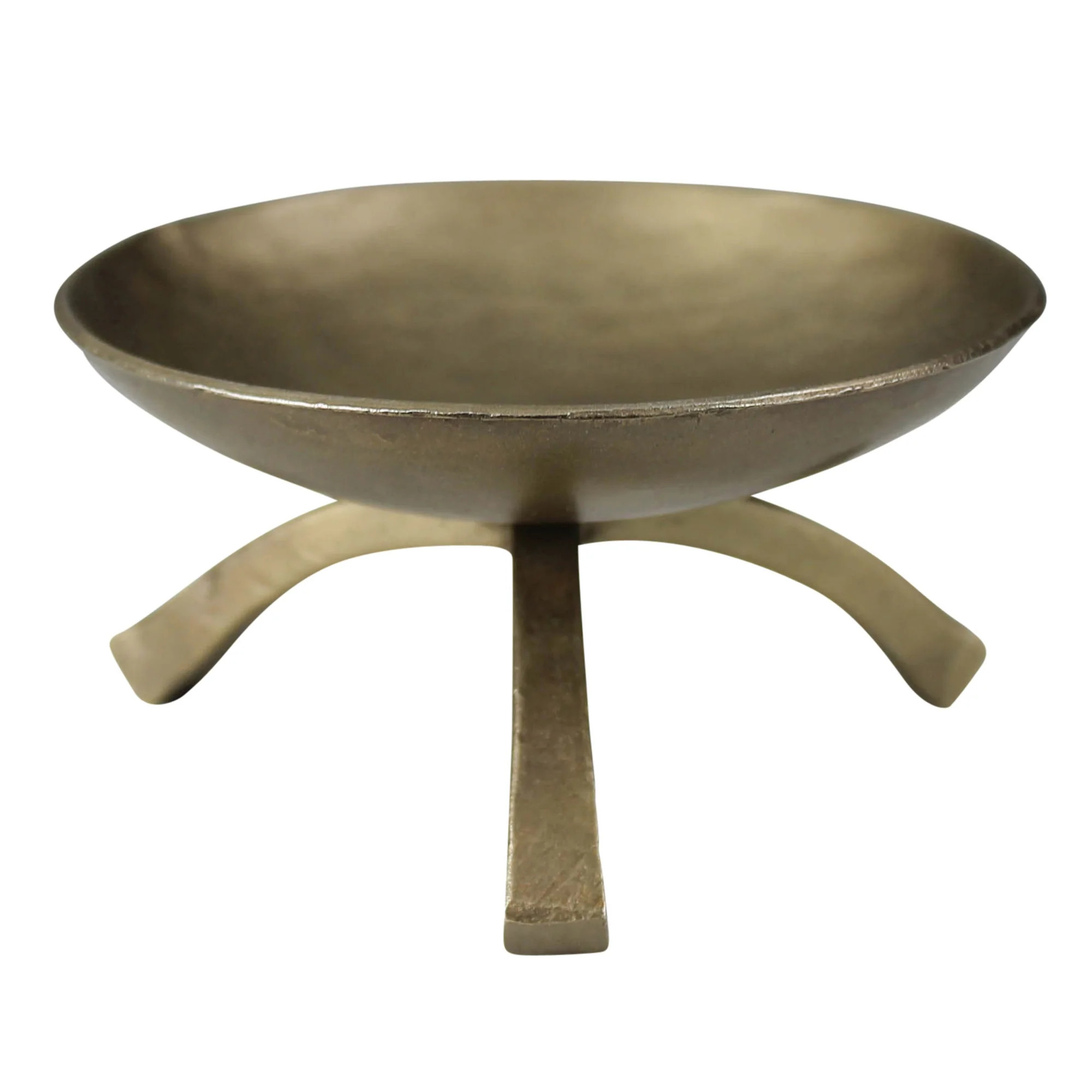 Giza Footed Pillar Holder, Brass | Philomena and Co.