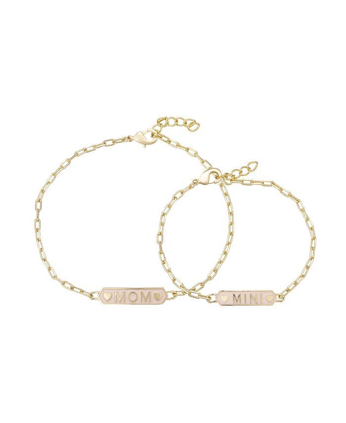 Unwritten Mom and Mini Bracelet Set, 2 Pieces & Reviews - All Fashion Jewelry - Jewelry & Watches... | Macys (US)